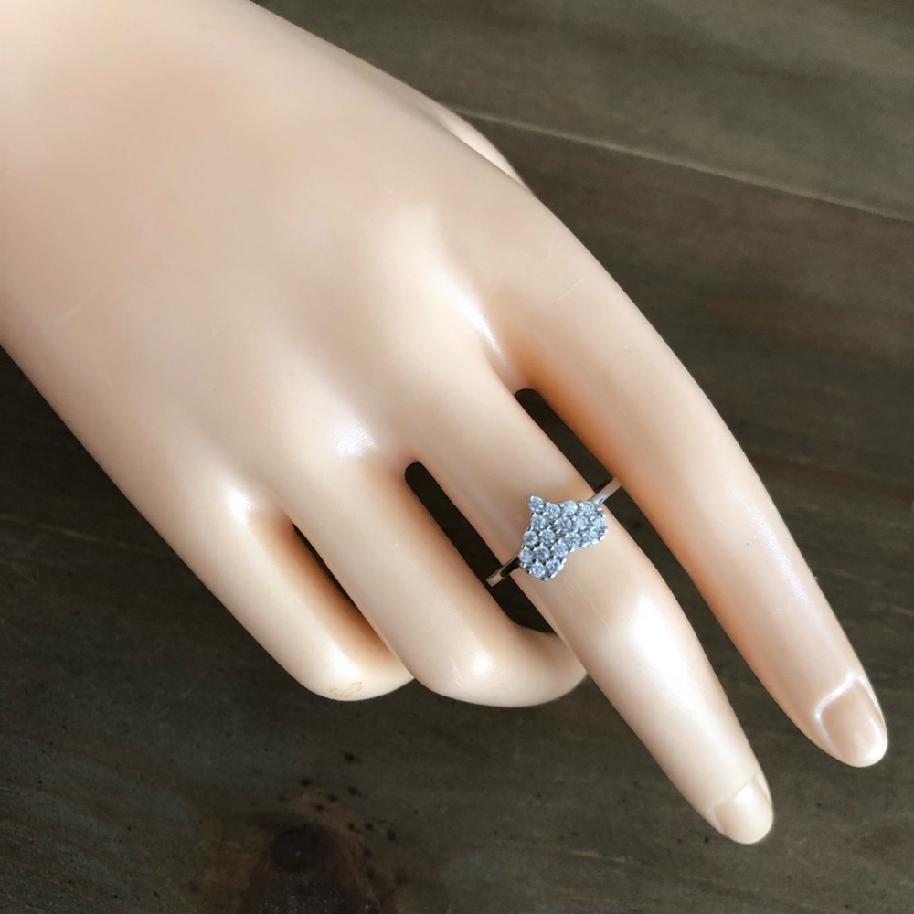 NWOT Sterling silver heart ring